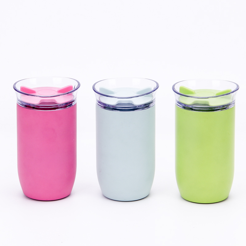 Factory Wholesale 350ML Travel Tumbler Double Wall Stainless Steel Vacuum Insulated Coffee Travel Mugs with Different Lids