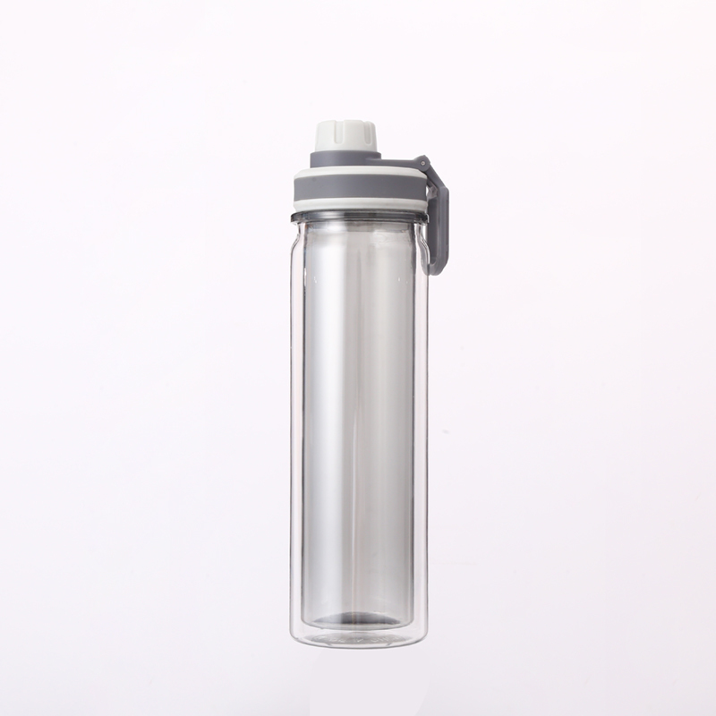 Manufacturers Double Wall BPA Free Insulated Plastic Sports Water Bottle