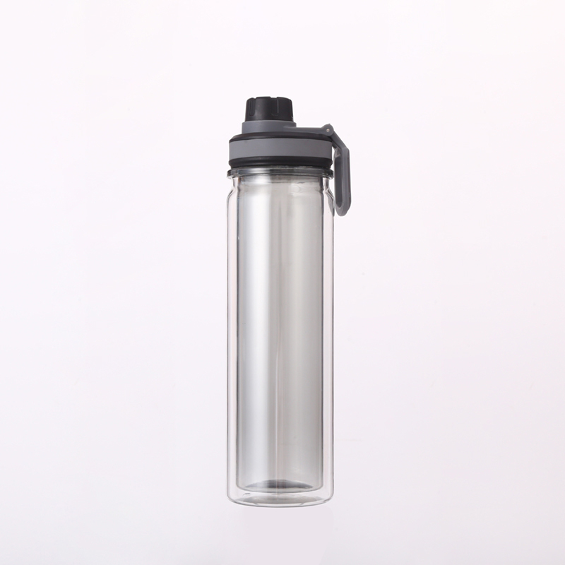 Manufacturers Double Wall BPA Free Insulated Plastic Sports Water Bottle