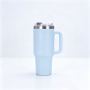 Wholesale Bulk 40 oz Large Capacity Outdoor Travel Double Wall Stainless Steel Hot and Cold Coffee Tumbler With Straw