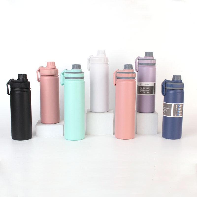 530ML 750ML 304 Stainless Steel Thermos Bottle Large Capacity Vacuum Travel Jug Outdoor Sports Water Bottle