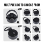 Unisex Stainless Steel Wide-Mouth Water Bottle Flex Cap Double-Wall Vacuum Insulation Direct Drinking Outdoor Activities Hiking