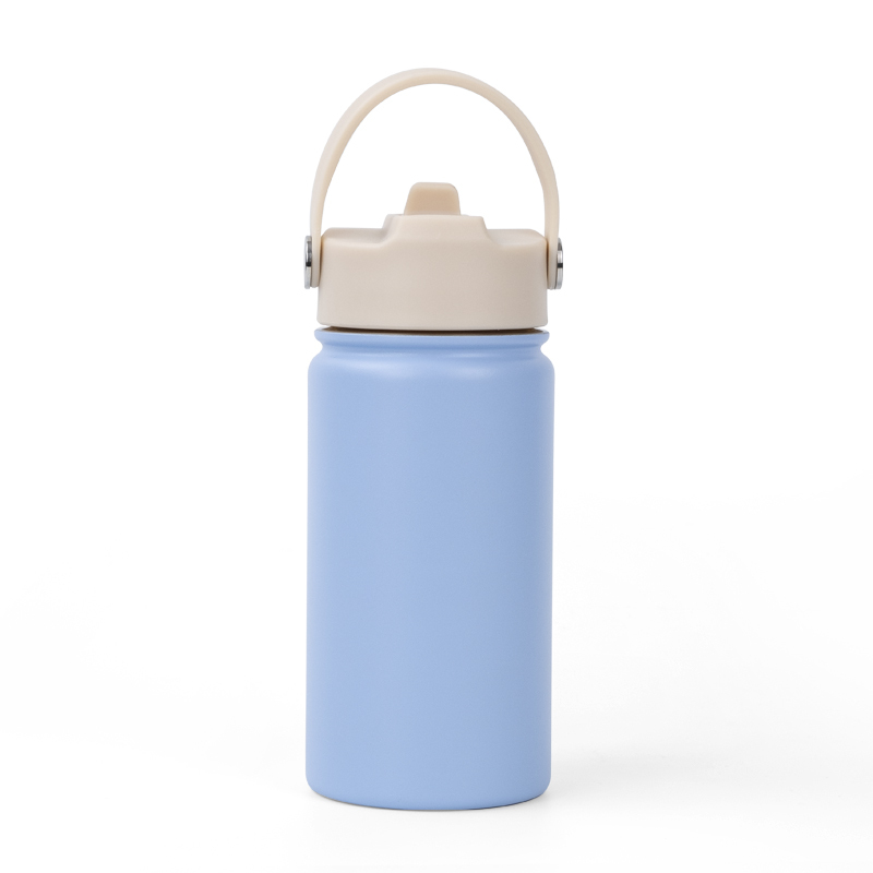 Wholesale Cheap Price Trade Assurance Thermal 12oz Stainless Steel Kids Water Bottle - Double Wall Insulated with Straw Lid