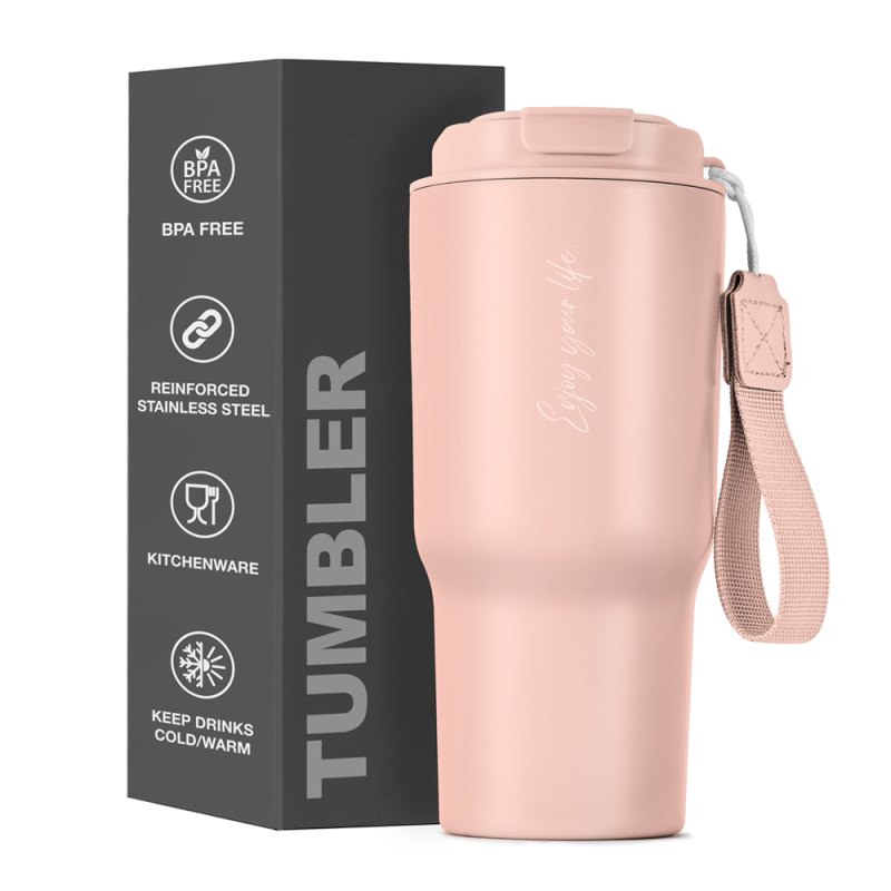 Wholesale 20oz Stainless Steel Insulated Coffee Cups Drinking Tumblers Beer Water Tea Coffee Mugs with Multifunctional Lid