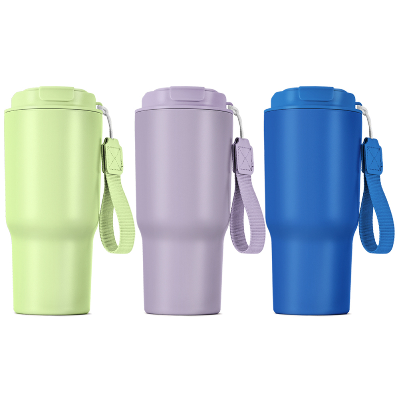 Wholesale 20oz Stainless Steel Insulated Coffee Cups Drinking Tumblers Beer Water Tea Coffee Mugs with Multifunctional Lid