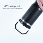 New Arrival Recycled Wide Mouth Sports 304 Stainless Steel Vacuum Sealed Water Bottles Flask Reusable Beer Cooler for Sports