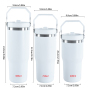 New Arrival Recycled Wide Mouth Sports 304 Stainless Steel Vacuum Sealed Water Bottles Flask Reusable Beer Cooler for Sports