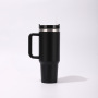 Wholesale 40 oz Stylish Luxury Leakproof Double Wall Stainless Steel Vacuum Hot and Cold Travel Mug With Handle