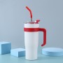 Wholesale Bulk Cheap Price Fashion Unique Handle Cute Double Wall Stainless Steel Vacuum Insulated Bottle Tumbler Flask