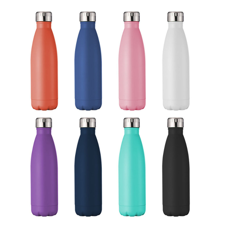 Eco friendly stainless steel tumblers double wall cola water bottles custom pattern sublimation tumbler