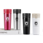 Wholesale Modern Portable Double Wall Stainless Steel Travel Tumbler 350ml Eco-Friendly Reusable Coffee Mug with Bounce Lid