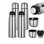 Stainless Steel Water Bottle Thermos Insulated Travel Flask Vacuum for Office Camping Keep Hot and Cold Coffee Tea Drinks