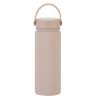 New Design Cross-Border Stainless Steel Sports Kettle Wide Mouth Portable Handheld Bottle Water Bottle Outdoor Insulated Bottle