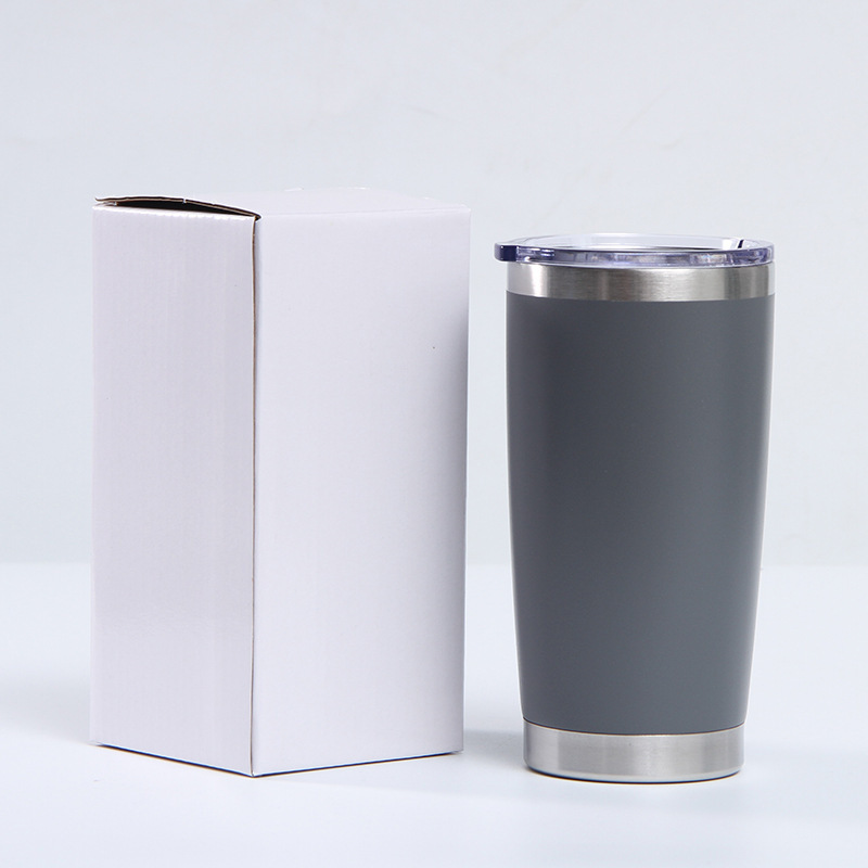 Wholesale 20oz Stainless Steel Tumblers With Lid 304 Stainless Steel Double Wall Vacuum Insulated Travel Coffee Mug