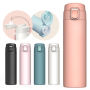 Straight Outdoor Bounce Direct Drinking Water Cup Daily Necessities Water Bottle  with Flip Top