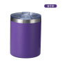 Customized logo Color Double-layer 304 Stainless Steel Mug with Round Shape Thermos Cup Mini Portable Milk&coffee Cup