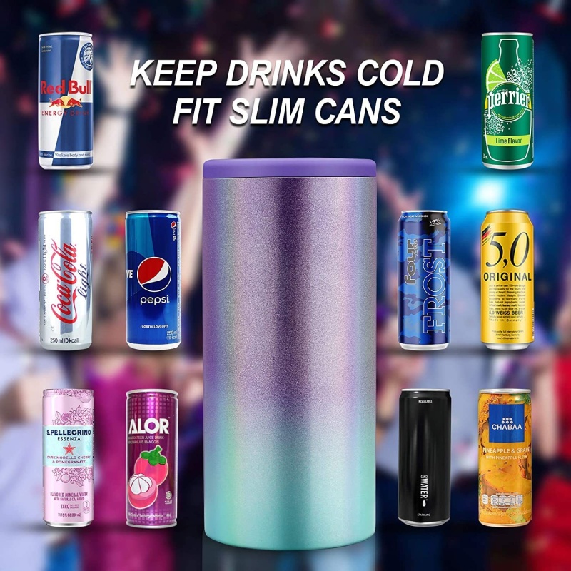 12oz Stainless Steel Thermos Cup Creative Wood Grain Portable Car Water Cup Hot Cold Beverages Vacuum Flasks Thermoses