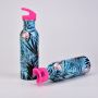 Cross Border Single Wall Stainless Steel Outdoor Sports Drink Cup with Portable Handstraw Tie Dye Design