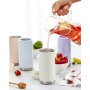 2025 Hot Sell Products 12oz Double Wall Stainless Steel Vacuum Insulated Skinny Tumbler Can Cooler Custom with Transparent Lid