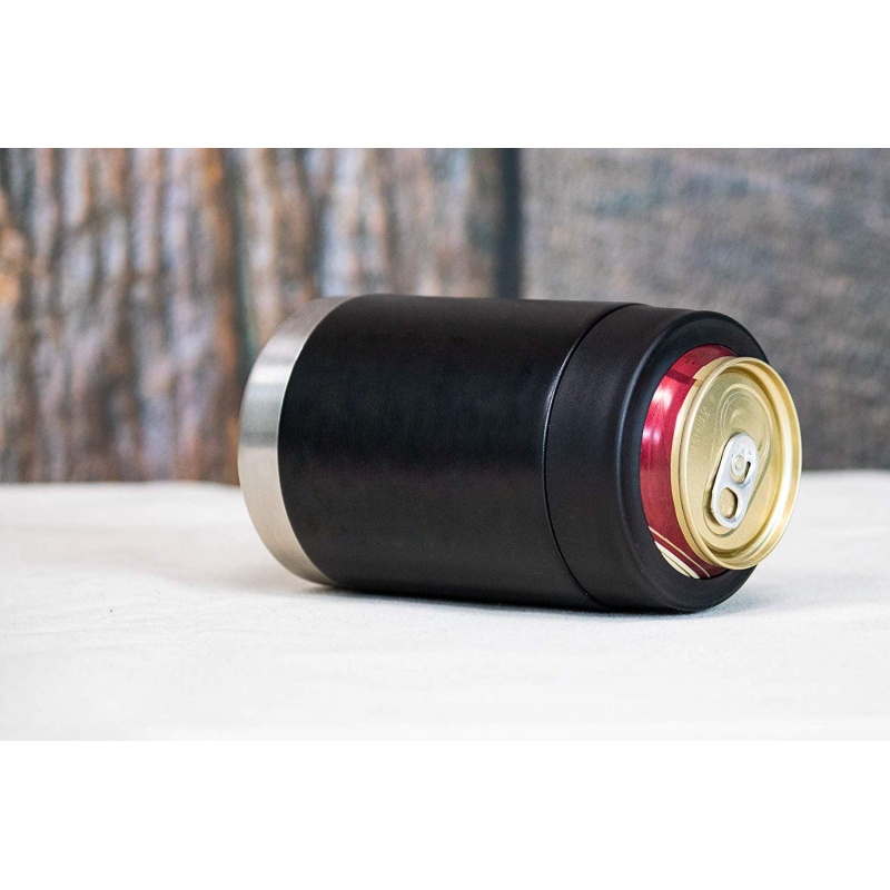 12oz Custom Stainless Steel Vacuum Insulated Metal Cola Flask Can Beer Cooler Cup Tin