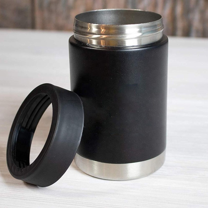12oz Custom Stainless Steel Vacuum Insulated Metal Cola Flask Can Beer Cooler Cup Tin