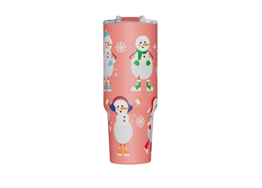 Stainless Steel Tumbler With Straw&Handle Insulated Water Bottle