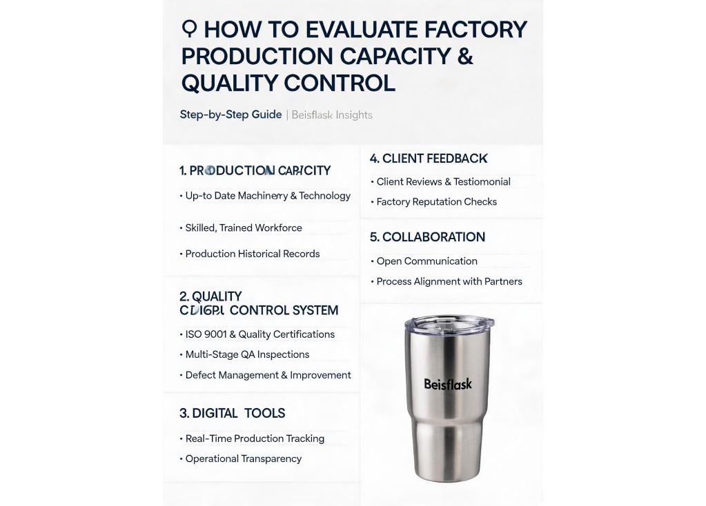 How to evaluate the production capacity and quality control system of a factory?