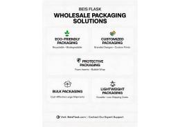 What packaging options are available for wholesale shipments?