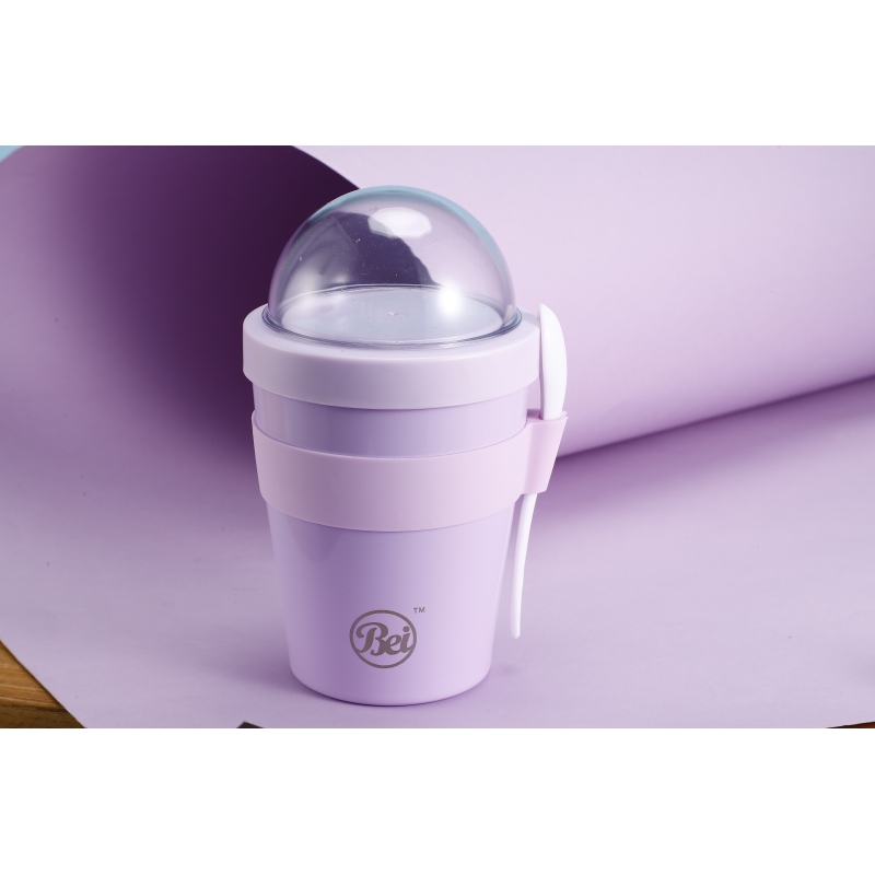 Hot Selling Products in Home and Kitchen Yogurt Stainless Steel Cup with Spoon