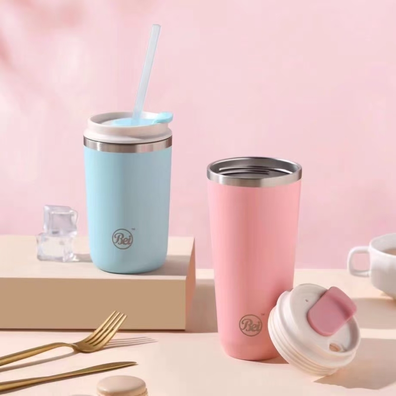 Wide-Mouth Stainless Steel Sports Kettle Portable Outdoor Vacuum Flask & Thermos for Sports & Outdoor Activities