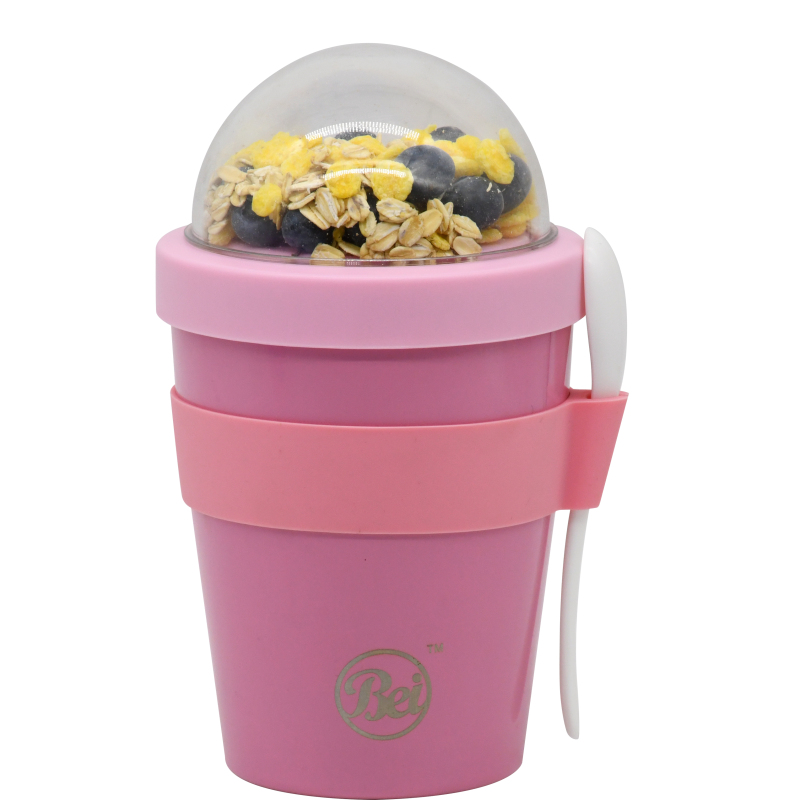 Hot Selling Products in Home and Kitchen Yogurt Stainless Steel Cup with Spoon