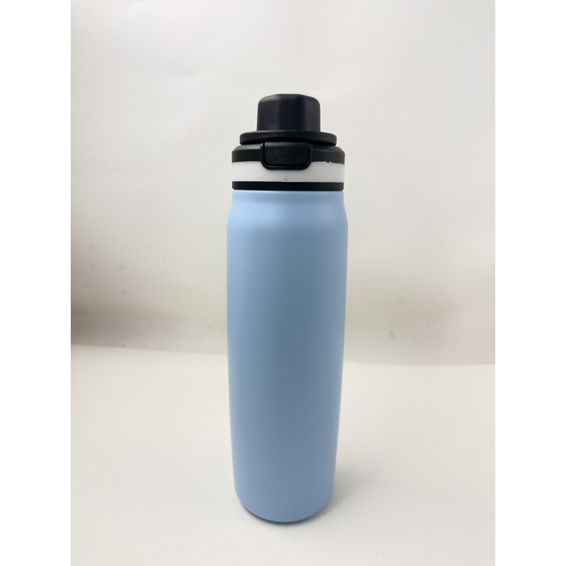 New Design Foldable Handle Beisheng Factory Supply Double Wall Thermal Water Bottle Stainless Steel