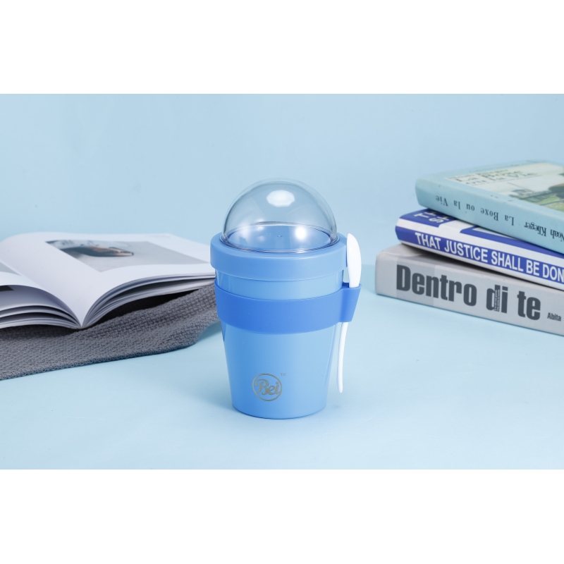 Hot Selling Products in Home and Kitchen Yogurt Stainless Steel Cup with Spoon