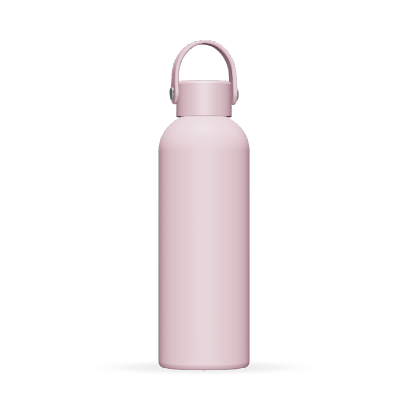 Stock Available 500ml Double-Walled Stainless Steel Insulated Outdoor Sport Water Bottle Portable Handle for Students Children