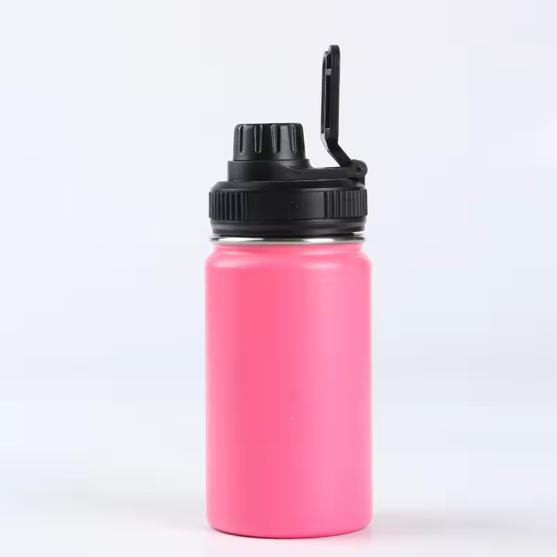 12oz Outdoor Camping Double Wall Vacuum Insulated Water Bottle Flask Sport Drinking Water Bottle