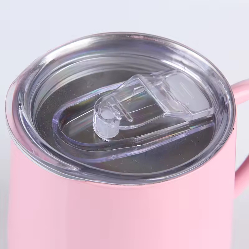 16oz Wine Tumbler Double Wall Insulated Beer Tumbler Stainless Steel Coffee Mug