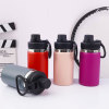 Stock 16oz Double Stainless Steel Vacuum Insulated  Wide-mouthed Cup Mate Cup Travel Tumbler Sports Water Bottle with Handle