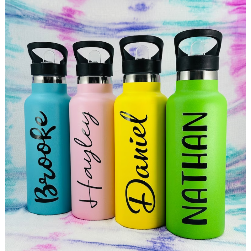 600ml 2025 Hot Sale Insulated Water Bottle Powder Coated Double-Walled Thermos/Vacuum Flask