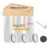 16oz Sublimation Tumbler Straight Blanks  US Warehouse  for Printing Sippy Cup Sublimation Tumblers 16 oz Straight