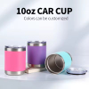 12oz Powder Coated  Lowball Tumbler Double Wall Insulated Coffee Cup Stainless Steel Tumblers Without Handle