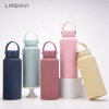 40oz Linghui Custom Logo Stainless Steel Sport Thermos Double Wall Vacuum Insulated Water Bottle Lid Perfect Drinkware