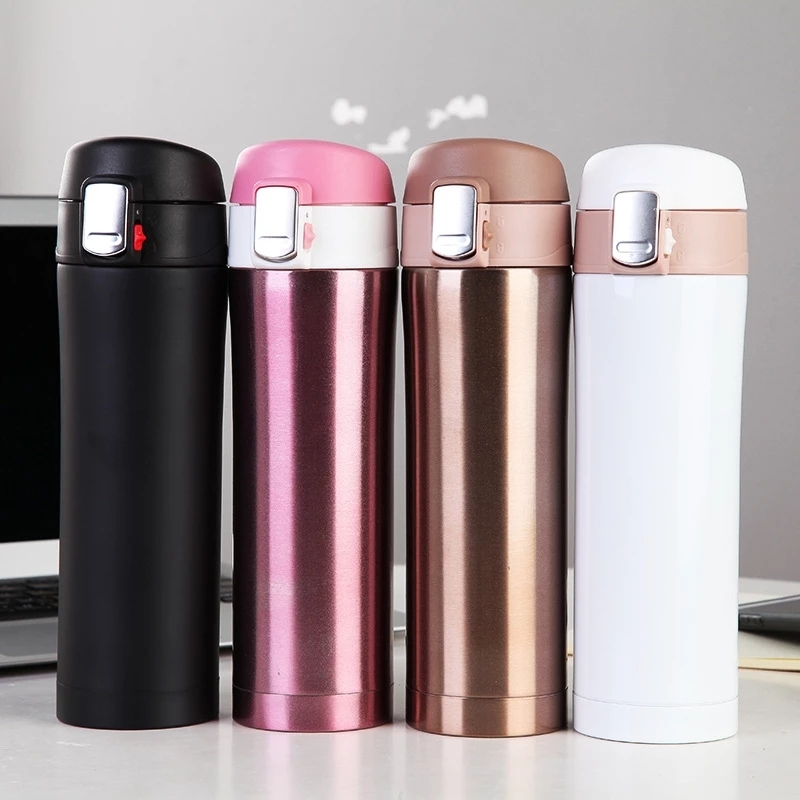 450ml Life Stainless Steel 304 Insulated Tumbler Water Bottles With Lid and Tea Infuser Steel Bottle Stainless
