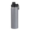 New Trend Product Double Wall Water Bottle 22oz Stainless Steel Vacuum Flask Sports Bottle Portable Thermos With Handle Lid