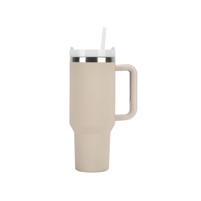 32Oz Customizable double wall insulated stainless steel white 40Oz car cup drum with anti overflow cover 32Oz Customizable double wall insulated stainless steel white 40Oz car cup drum with anti overflow cover