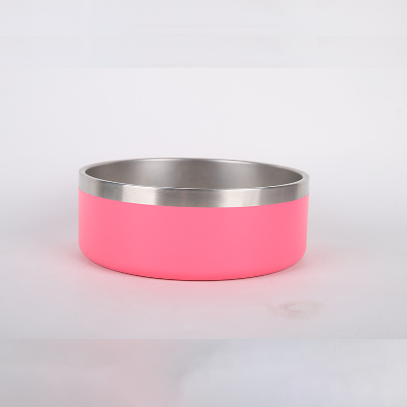 Custom Stainless 32ozSteel Dog Bowls Popular Pet Food Dog Feeder With Stainless Steel Bowl