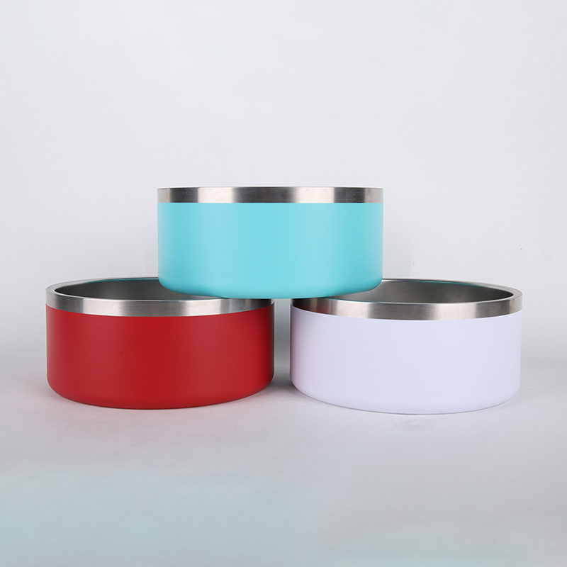 Hot Selling 64oz Pet Bowl Wholesale Dog Bowl Factory Price Stainless Steel Dog Food Bowls