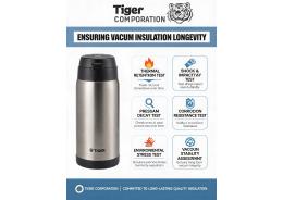 What specific tests are conducted to ensure vacuum insulation performance lasts over time?