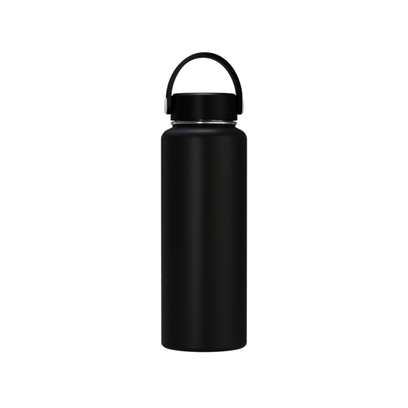 New Trend Product Double Wall Water Bottle 22oz Stainless Steel Vacuum Flask Sports Bottle Portable Thermos With Handle Lid