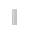 20oz Powder Coated Skinny Stainless Steel Insulated Thermal Straight Skinny Mug Tumbler With Leakproof Lid Blank Tumbler