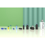 Бутылка 340 мл/10 унций с двойными стенками и широким горлом, с переносной крышкой B001